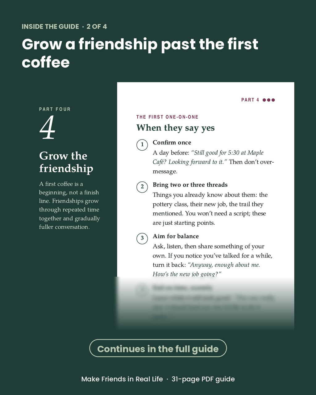 Make Friends in Real Life