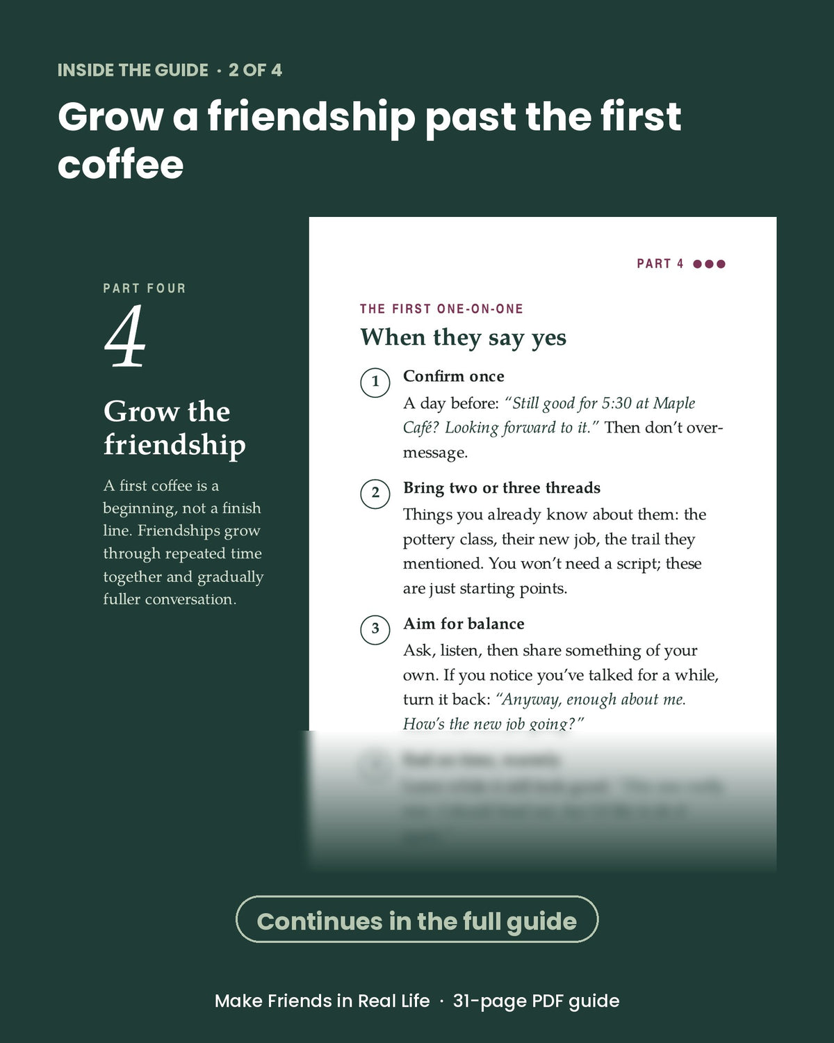 Make Friends in Real Life